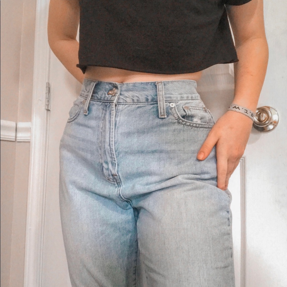 madewell perfect vintage jeans size 29”